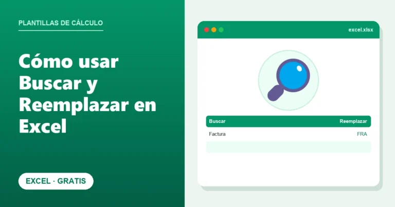 Cómo usar Buscar y Reemplazar en Excel