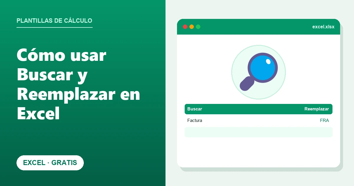 Cómo usar Buscar y Reemplazar en Excel