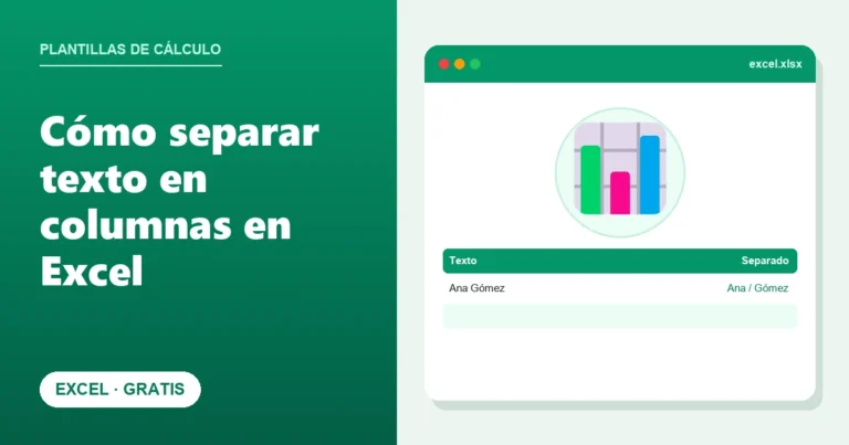 Cómo separar texto en columnas en Excel